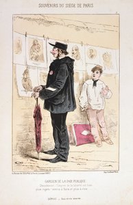 公众围困卫报，巴黎围困，1870-1871年 作者 不明