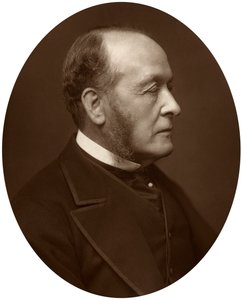 加索恩·哈迪（Gathorne Hardy），第一任克兰布鲁克子爵，政治家和政治家，1881年 作者 不明