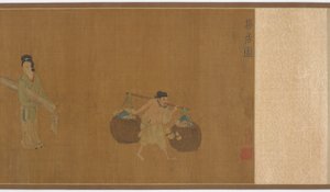 葛洪搬家公司，明朝，16世纪。 作者 不明