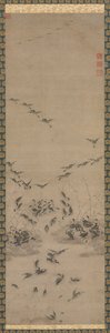 鹅回家，1500年代。 作者 不明