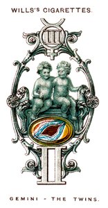 双子座，双子座，1923年 作者 不明