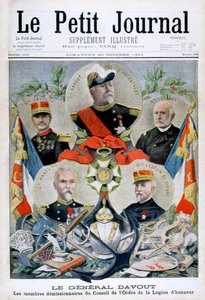 达沃特将军和德洪内尔军团理事会成员，1901年 作者 不明