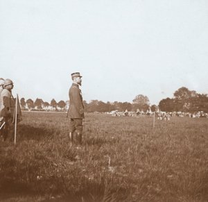 Henri Gouraud将军，法国北部马恩省Chalons，c1914-c1918。 作者 不明