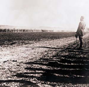 亨利·古洛（Henri Gouraud）将军的勘测领域，c1914-c1918。 作者 不明