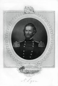 纳撒尼尔·里昂将军（Nathaniel Lyon），1862年至1867年在美国内战中担任联合将军 作者 不明