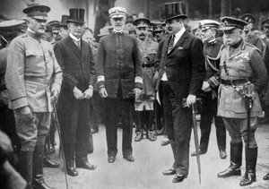 潘兴将军于1917年6月8日抵达利物浦（c1920） 作者 不明