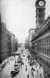 总邮局，马丁广场，悉尼，澳大利亚新南威尔士州，1924年 作者 不明