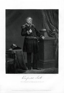 温菲尔德·斯科特将军，美国陆军将军，外交官和总统候选人，1862-1867年 作者 不明