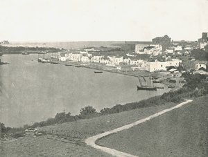 全景图，意大利布林迪西，1895年。 作者 不明