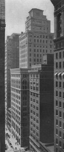 1924年，纽约市约翰·曼维尔大厦的全景图 作者 不明