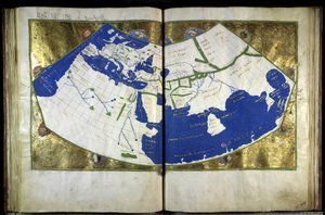托勒密地理学，约1454年 作者 不明