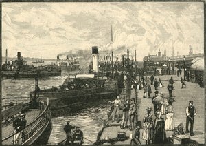 乔治登陆阶段，1898年。 作者 不明