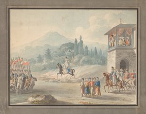 格鲁吉亚骑兵评论c。 1780年 作者 不明