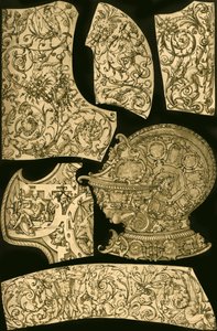 德国文艺复兴时期的金属制品，1898年。 作者 不明