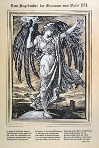 1871年对巴黎公社的德国寓言。 作者 不明