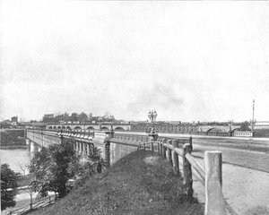 吉拉德大街桥，费城，美国，c1900。 作者 不明