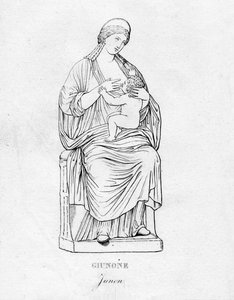 朱诺·朱农（Juno Junon），c1850 作者 不明