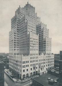 赋予摩天大楼重要的意义：1935年，圣路易斯的分组塔 作者 不明