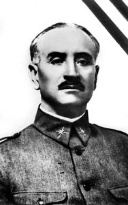 西班牙内战中的民族主义者将军贡萨洛·奎波·德·拉诺（Gonzalo Quiepo de Llano） 作者 不明