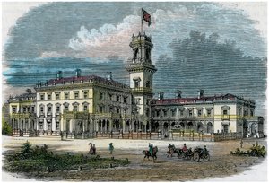 政府大楼，澳大利亚维多利亚州墨尔本，建于1880年 作者 不明
