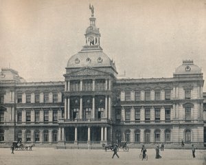 政府大楼，比勒陀利亚，摄于1900年。 作者 不明