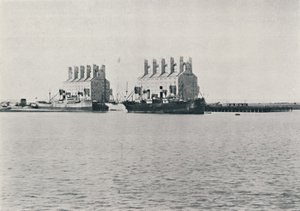 谷物升降机，巴伊亚布兰卡，1916年 作者 不明