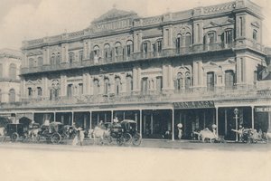 1902年，加尔各答大酒店。 作者 不明