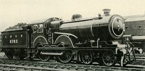 1930年，大东方类型4-4-0在皇家火车专用步兵中使用。 作者 不明