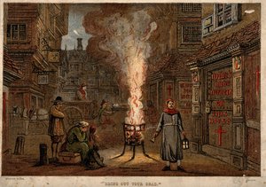1665年的伦敦大瘟疫 作者 不明
