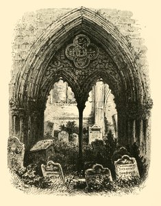 克劳兰修道院，Great Portal，1890年。 作者 不明