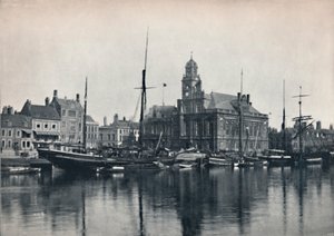 大雅茅斯-市政厅，1895年 作者 不明