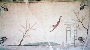 希腊墓葬绘画，公元前5世纪 作者 不明