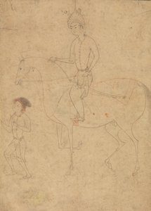 新郎和骑手，1540-50。 作者 不明