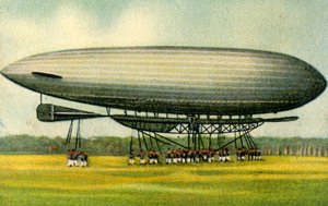 Gross-Basenach MI军事飞艇，1908年，1932年。 作者 不明