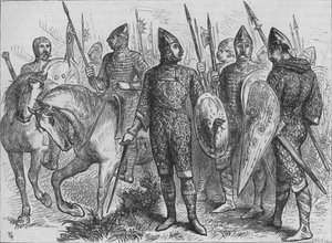 诺曼士兵集团（AD 1066，c1880） 作者 不明
