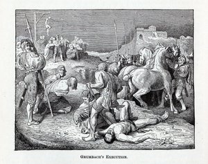 格林巴赫死刑，1882年 作者 不明