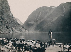 古德万根（Naeroyfjord），1914年。 作者 不明