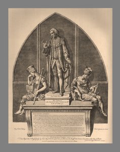 威廉·贝克福德的公会堂纪念碑，1886年 作者 不明