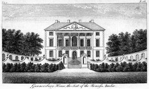 Gunnersbury House，阿米莉亚公主的故居 作者 不明