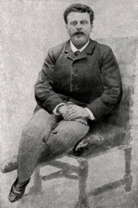盖·德·莫帕桑（Guy de Maupassant），法国作家，1890年 作者 不明