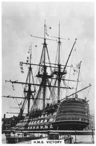 HMS胜利，汉普郡朴茨茅斯，1936年 作者 不明