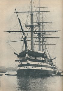 HMS胜利号，1923年被移至干船坞之前，1936年 作者 不明