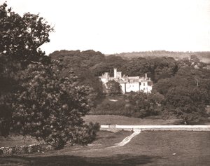 1894年，位于德比郡贝克韦尔附近的哈登·霍尔（Haddon Hall）。 作者 不明