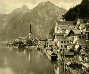 哈尔施塔特，上奥地利州，约摄于1935年。 作者 不明