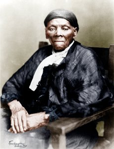 美国反奴隶活动家哈里特·塔布曼（Harriet Tubman），c1900 作者 不明