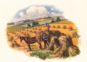 1824年在Tolpuddle收获，1934年 作者 不明