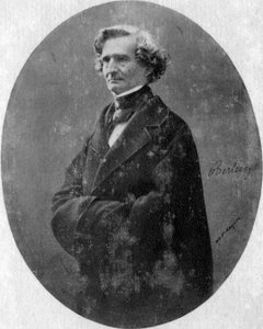 赫克托·柏辽兹（Hector Berlioz），法国浪漫作曲家，c1845-1869年 作者 不明