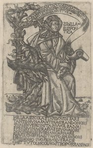 Hellespontine Sibyl，15世纪初。 作者 不明