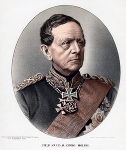 普鲁士将军兼政治家冯·摩尔特克伯爵（Helmuth Karl Bernhard），c1880 作者 不明
