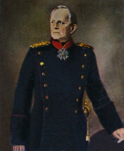 赫尔穆特·冯·莫尔特克（Helmuth von Moltke）1800-1891年。 -Lenbach绘画，1934年。 作者 不明